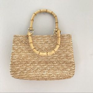 Beautiful Croft & Barrow Straw Handbag